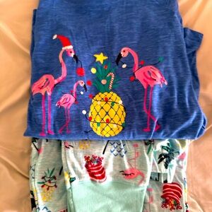 NWOT 3 for $20 FLORIDA XMAS PJS.  Never worn! SZ Lg